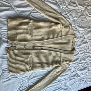 Chloe Cashmere Ribbed Cardigan